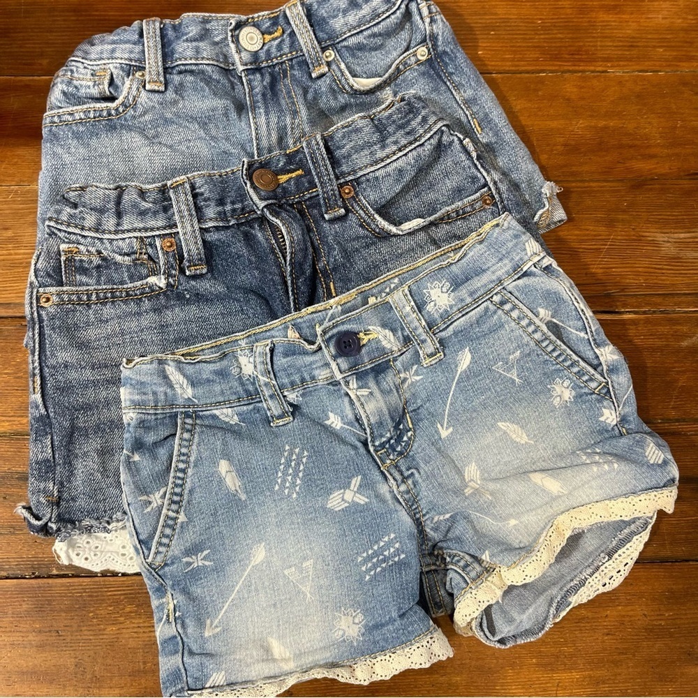 Stylish Denim Shorts bundle box Set size 6